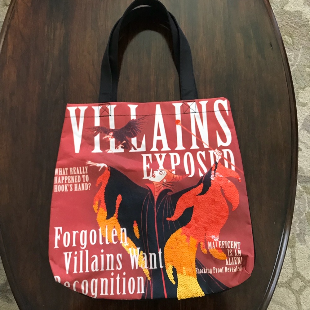 🔥FLASH SALE🔥 Disney Store Maleficent Tote Bag